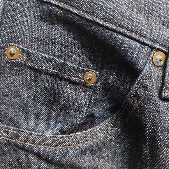 Raleigh Denim Jones W 33 – Cone Mills Denim – Made in USA – Handcrafted by Marie - Picture 4 of 13